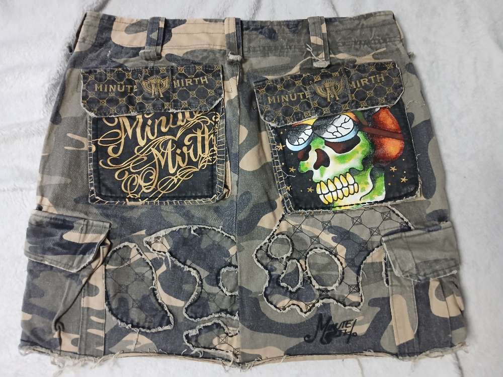 Camo hame. Vihreä. Minute Mirth. L/Xl