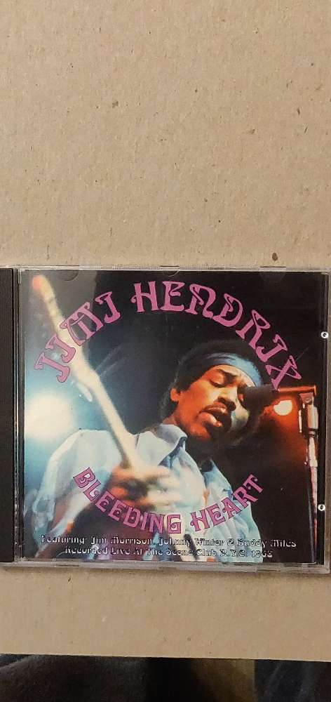 Jimi Hendrix bleeding heart