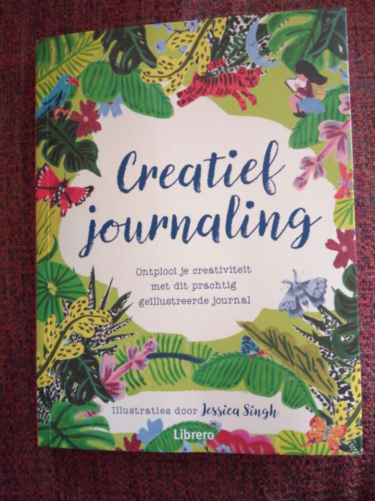 Creatief journaling boek nieuw