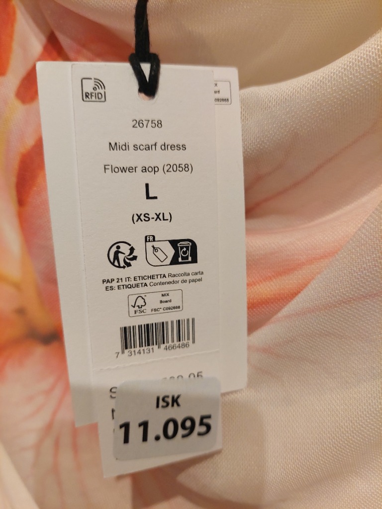 Nýr Gina T kjóll L