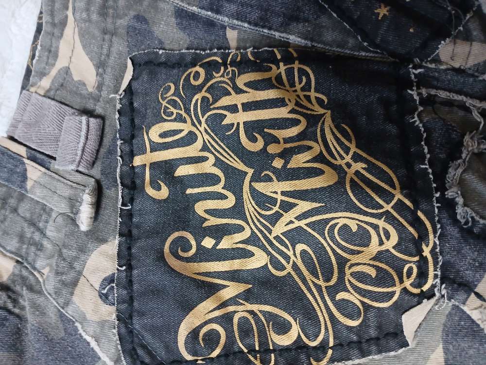 Camo hame. Vihreä. Minute Mirth. L/Xl