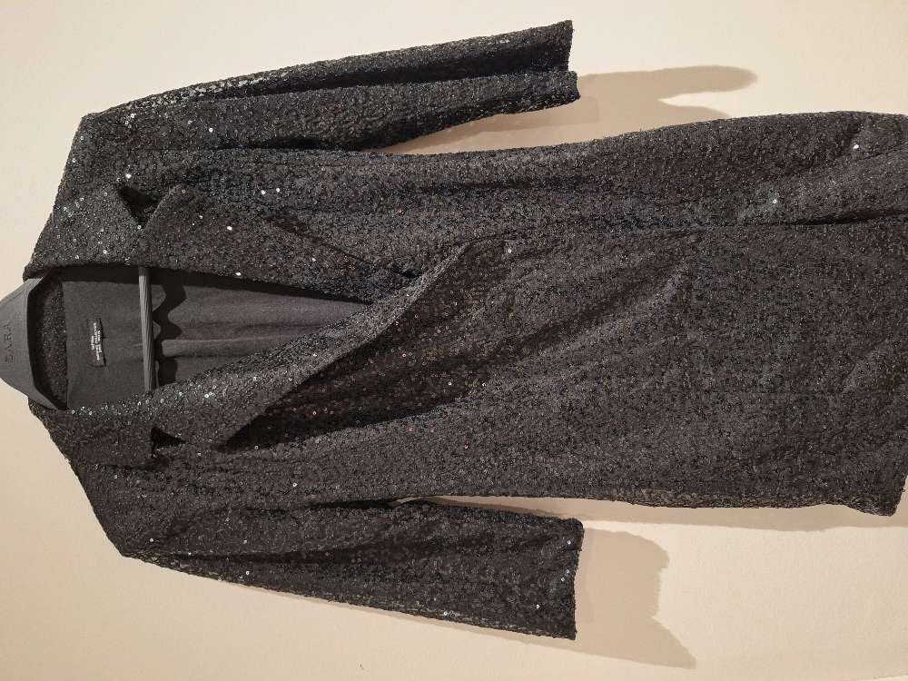 Jakki palliettu svartur small