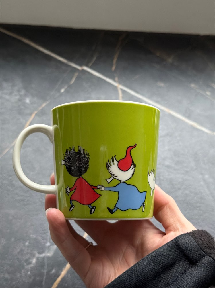 Moomin bolli grænn - hættur í sölu