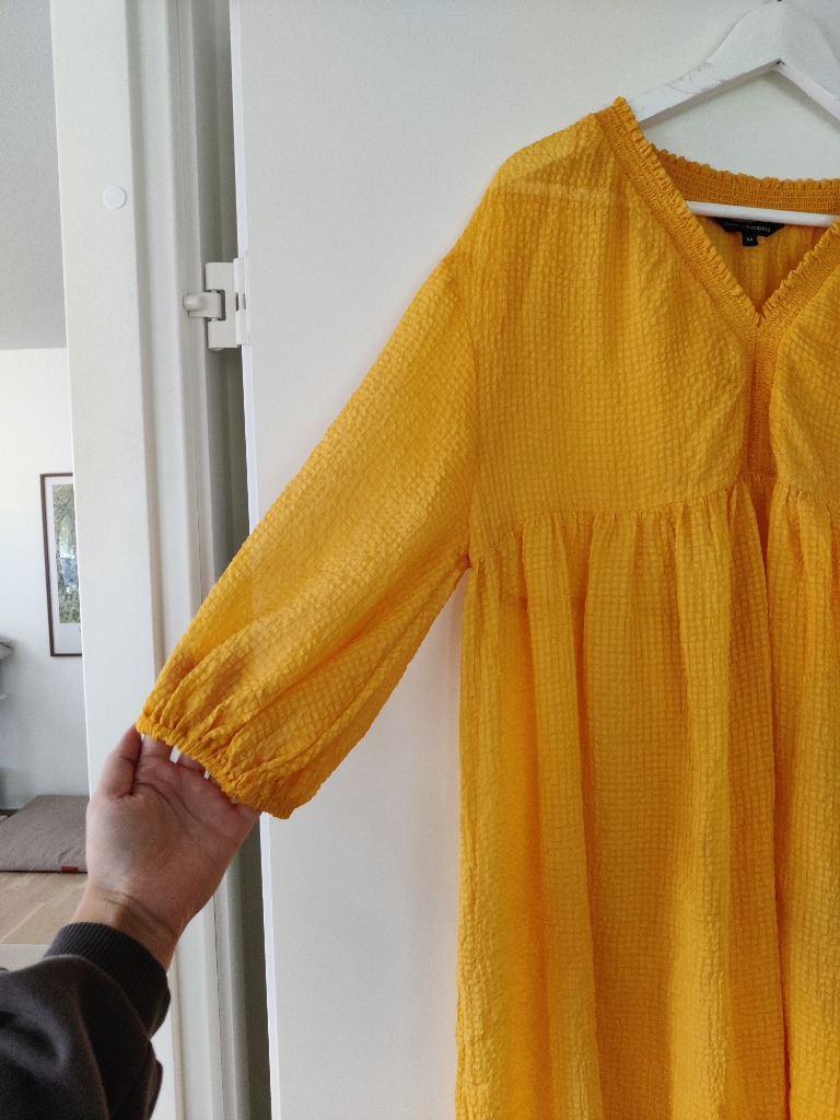 Kappahl keltainen mekko