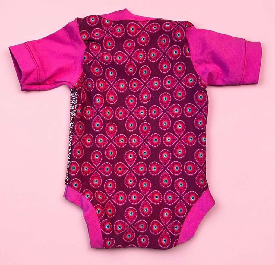 Uusi vauvan body pink/pun, 56cm