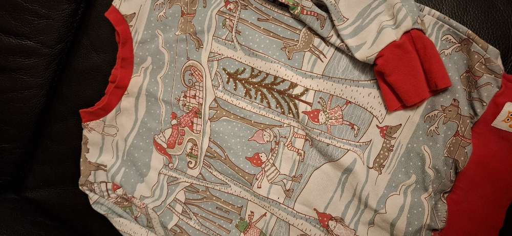 Jólapeysa 5 ára Uglusaumur