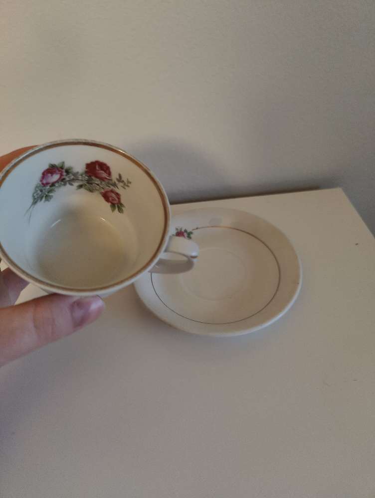 Vanha arabia kuppi + tassi