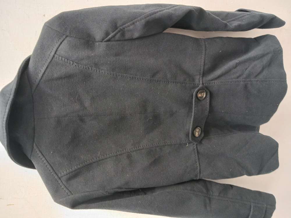 H&M musta talvitakki 34