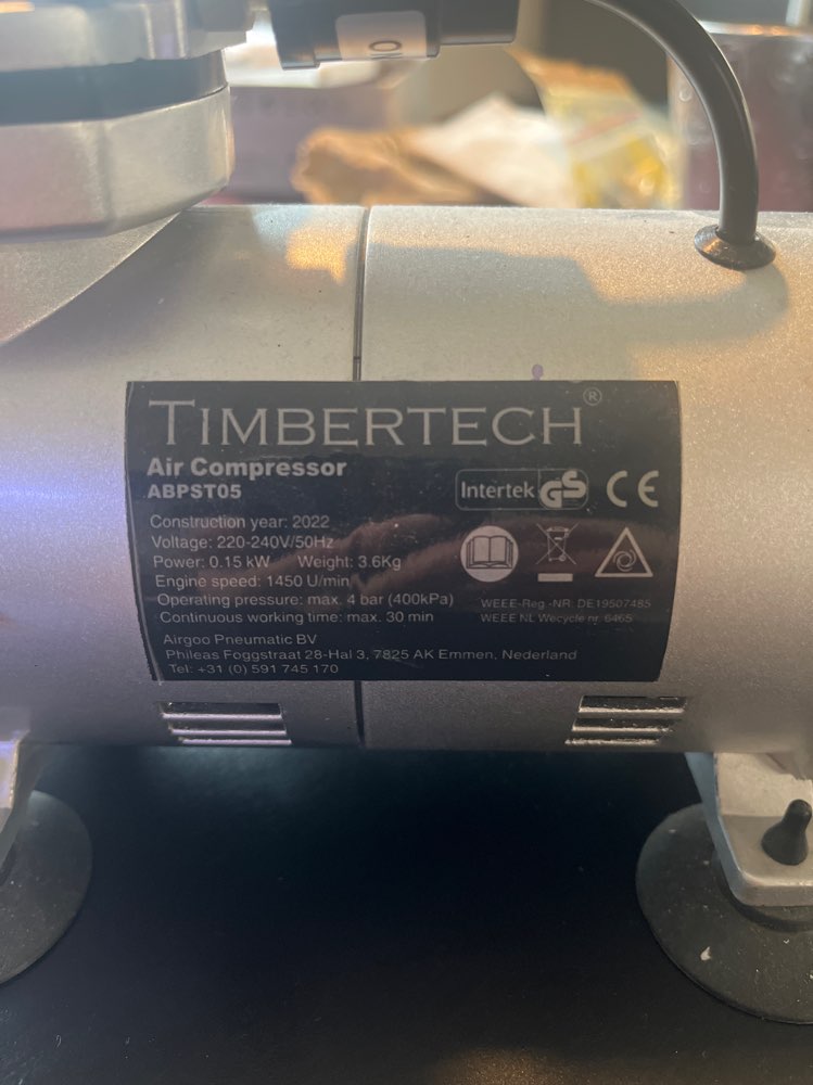 Timbertech ABPST05 -ilmakompressori