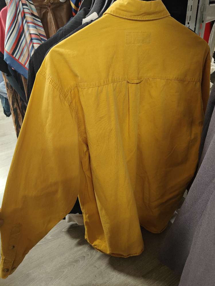 Jack&Jones keltainen kauluspaita, M