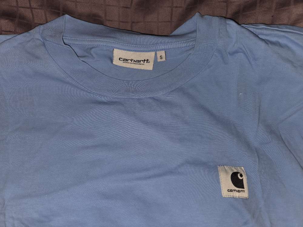 carhartt ljósblár st. S