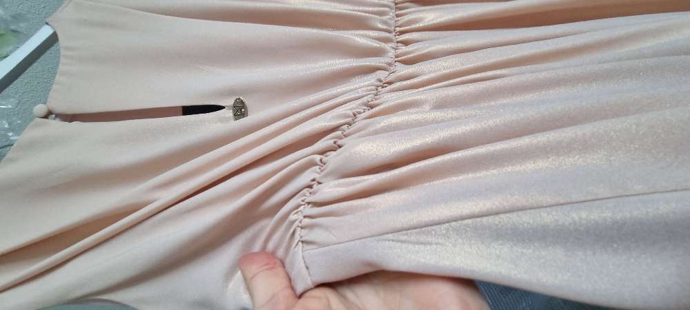 UUSI rosegold coctailmekko, S