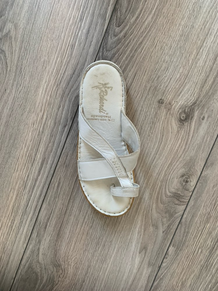 Sandaler hvite Str 38