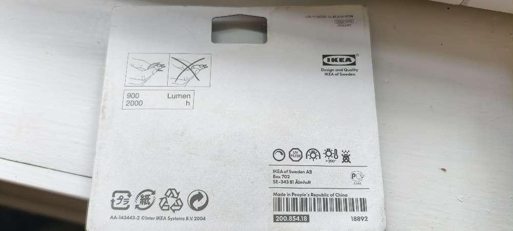 IKEA halogeenilamppu 50W GY6.35 (2 kpl)