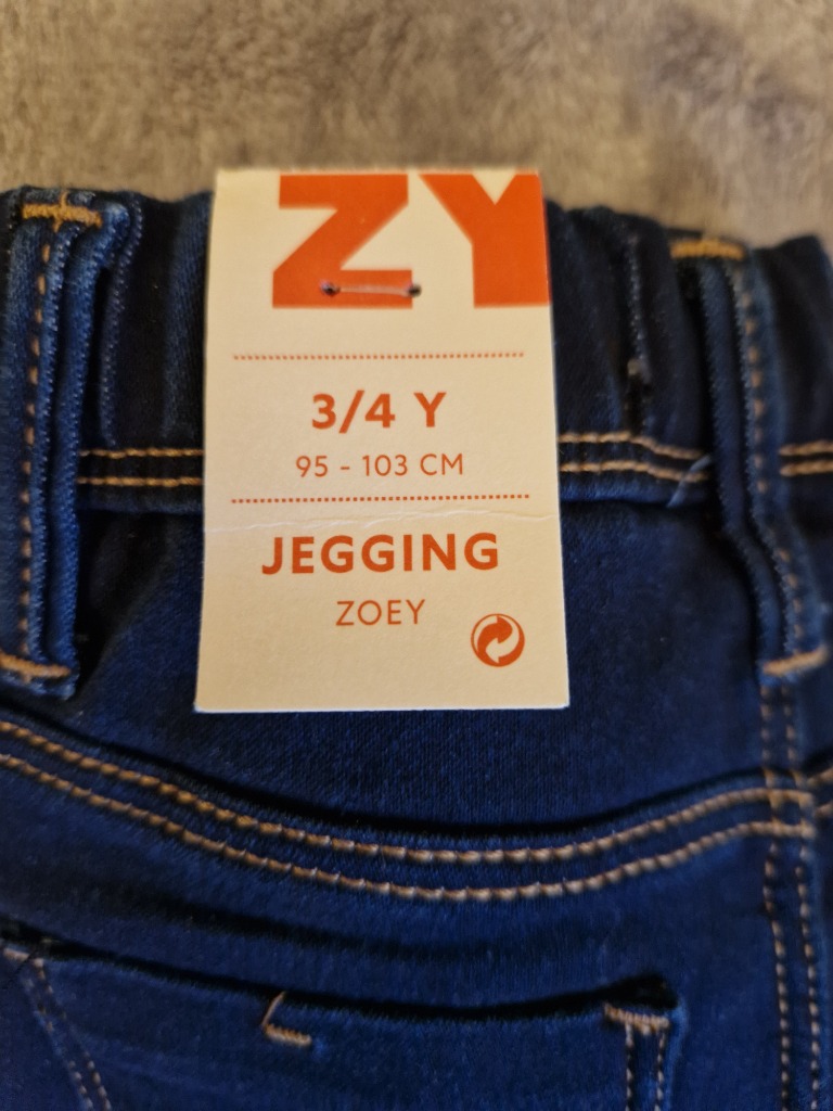 ZY Girl jeggings st 3/4 ára Nýjar 