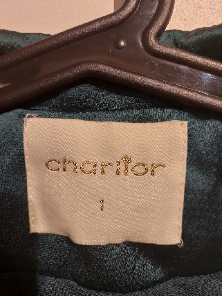 Charlior satín blazer S