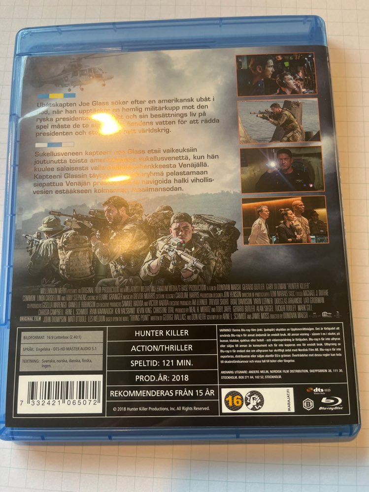 Hunter Killer/Blu-Ray