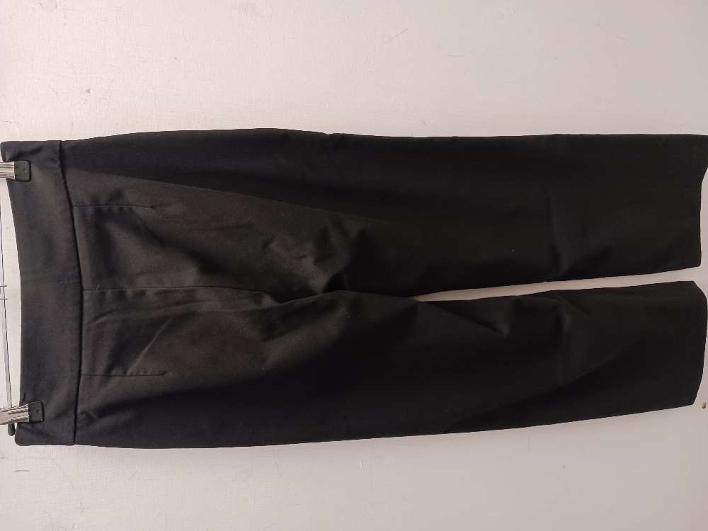 Lindex mustat lykke-housut 34