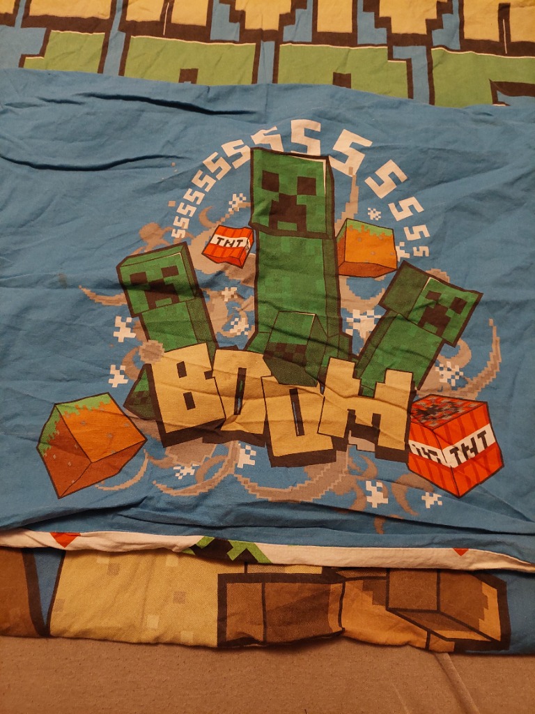 Minecraft rúmföt 140x200