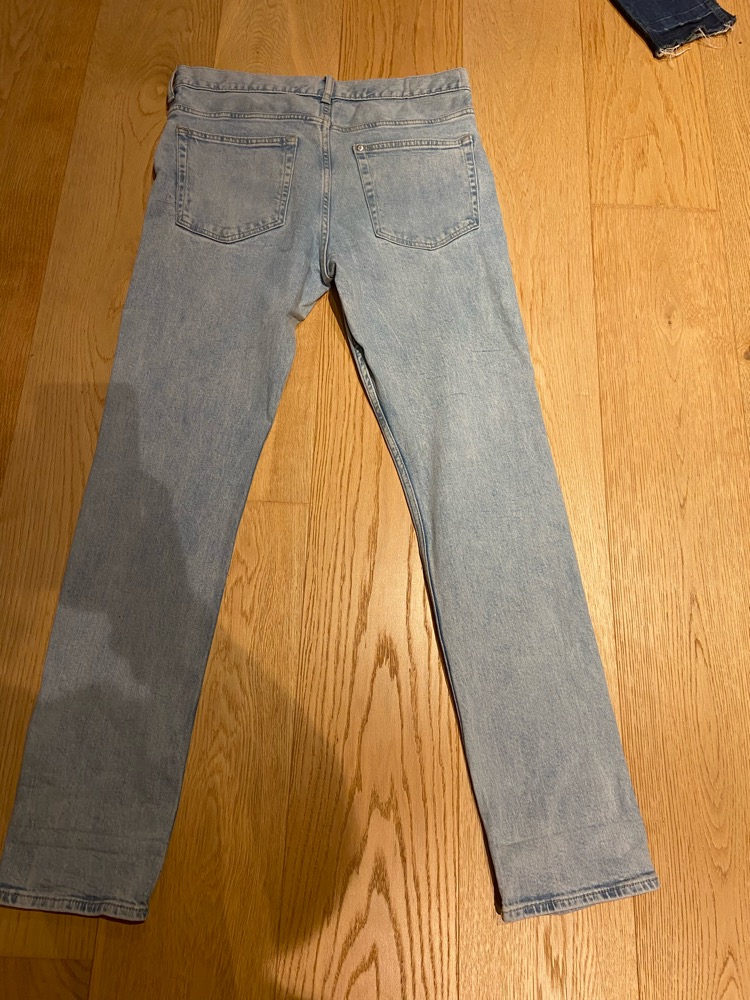 Slim jeanse str 34/32 Gutt/herre