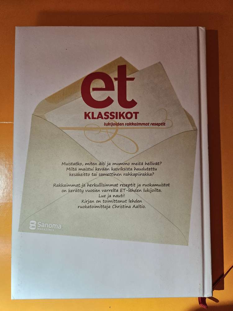 ET klassikot reseptikirja