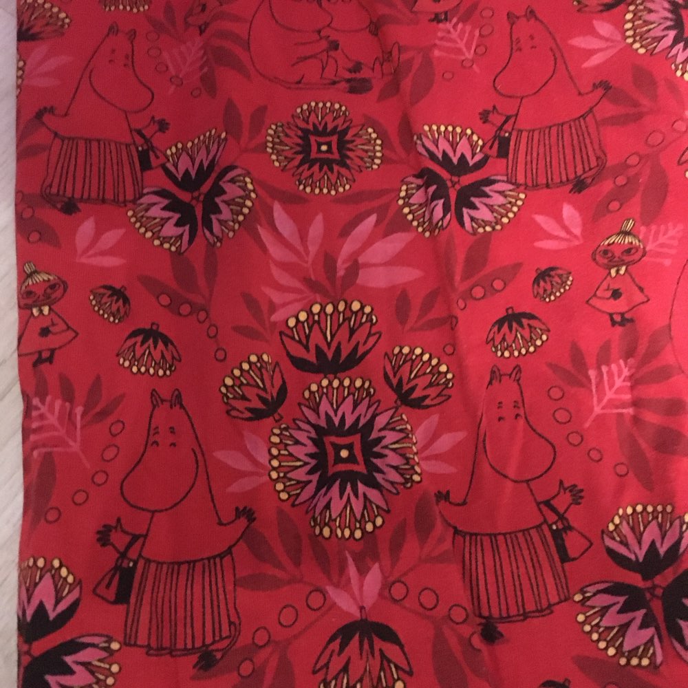 Punaiset Muumi -legginsit, XL